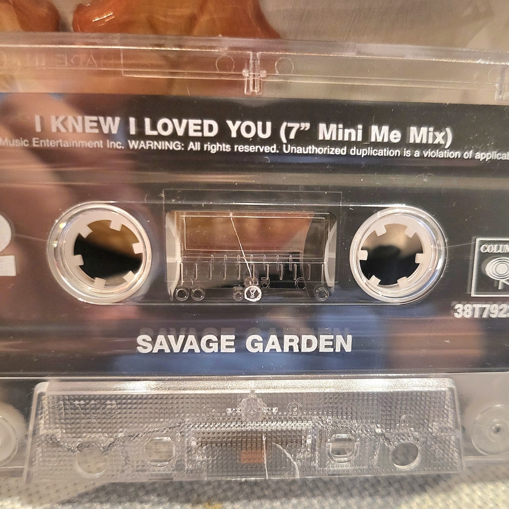 Savage Garden - I Knew I Loved You Cassette Tape